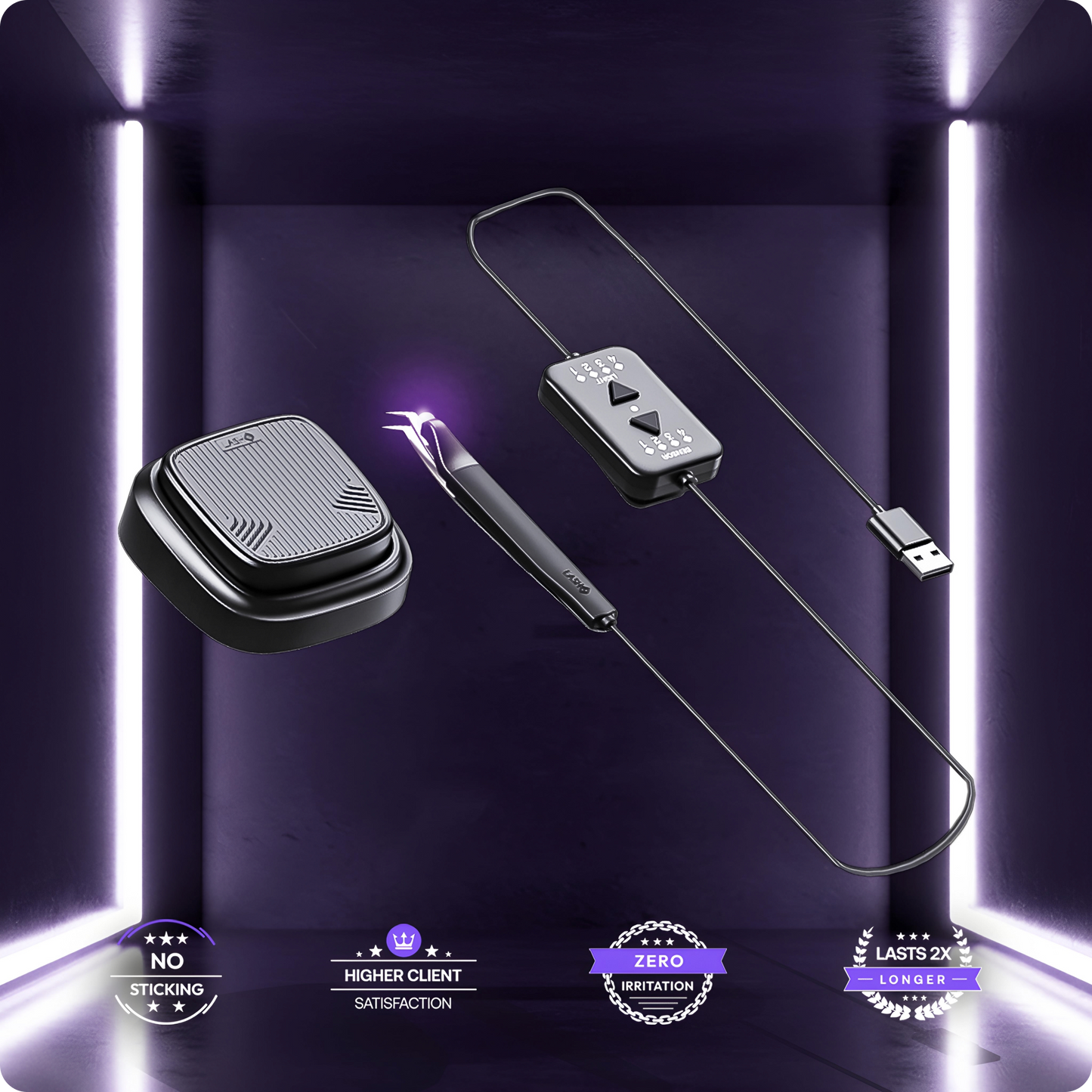 Lash Plus - LED Tweezer Expert Kit