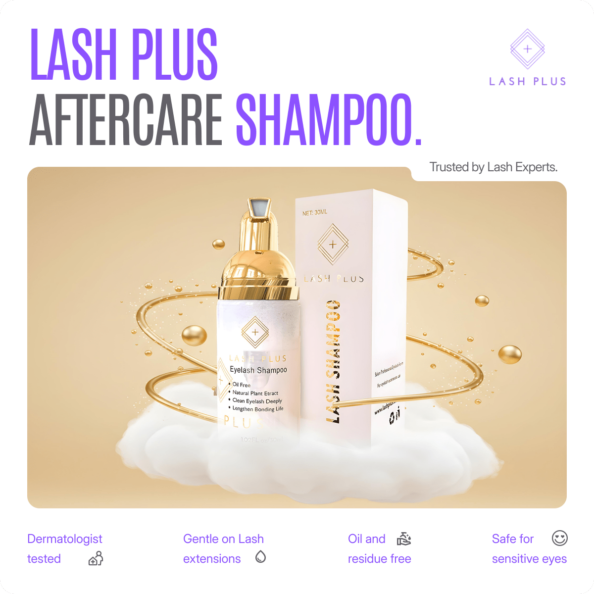 Aftercare Shampoo - Lash Plus
