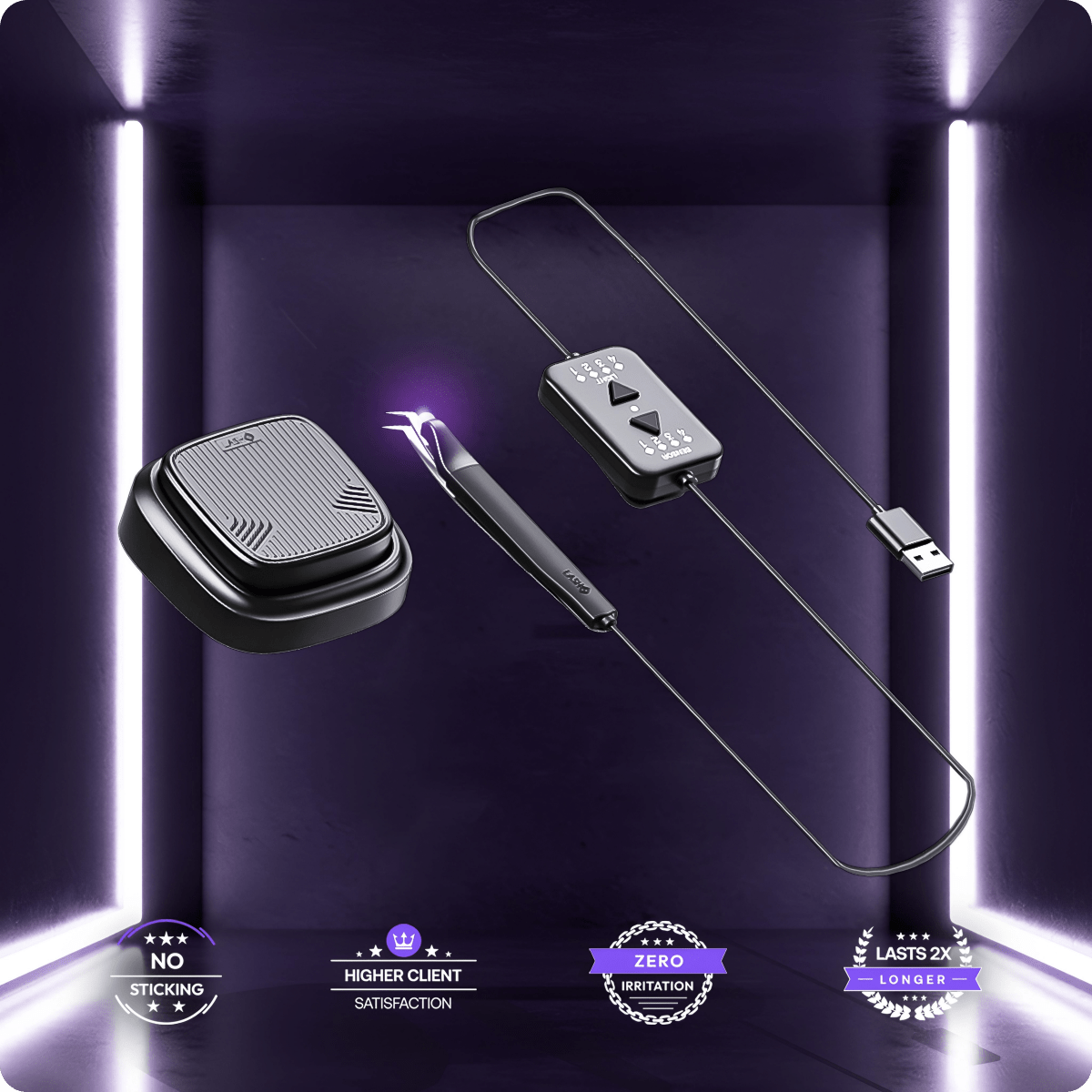 Lash Plus - LED Tweezer Expert Kit - Lash Plus
