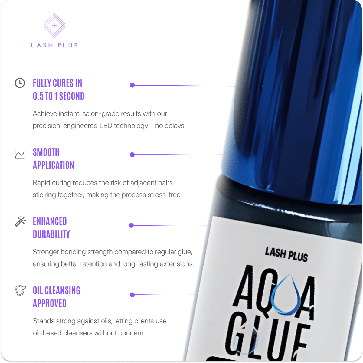 LED Aqua Glue - Lash Plus