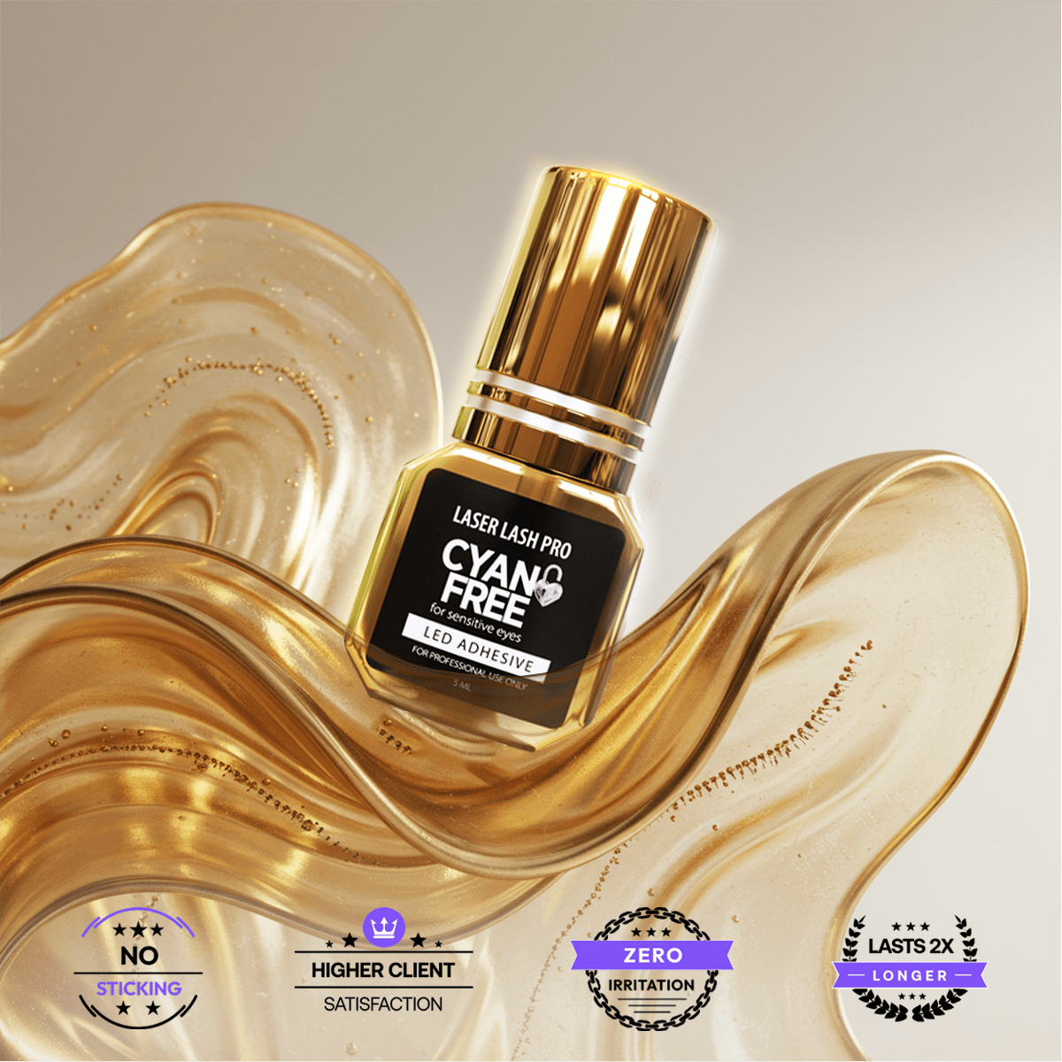 LED Cyano Free Glue - Lash Plus