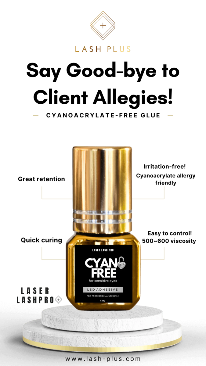 LED Cyano Free Glue - Lash Plus