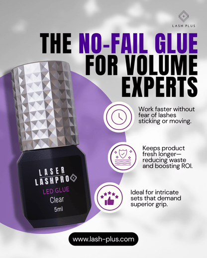 100LED Pro Glue - Lash Plus