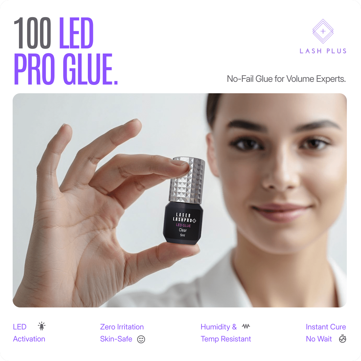 100LED Pro Glue - Lash Plus
