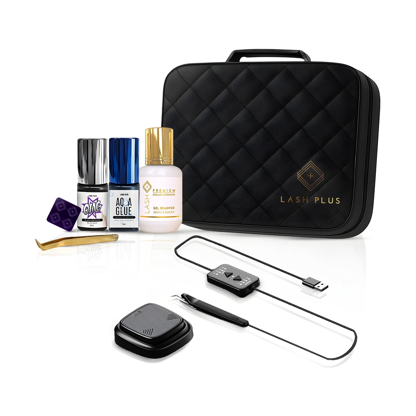 Lash Plus - LED Tweezer Essentials Kit