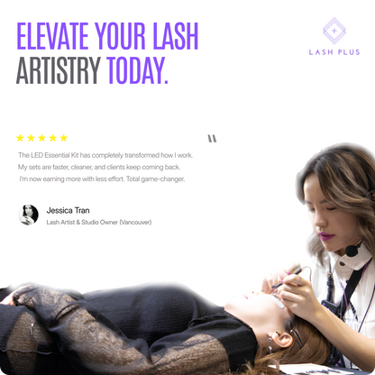 Lash Plus - LED Tweezer Essentials Kit