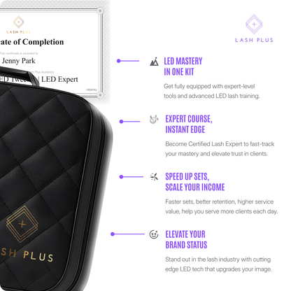 Lash Plus - LED Tweezer Expert Kit
