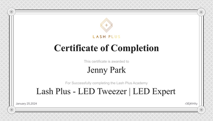 Lash Plus - LED Tweezer Expert Kit