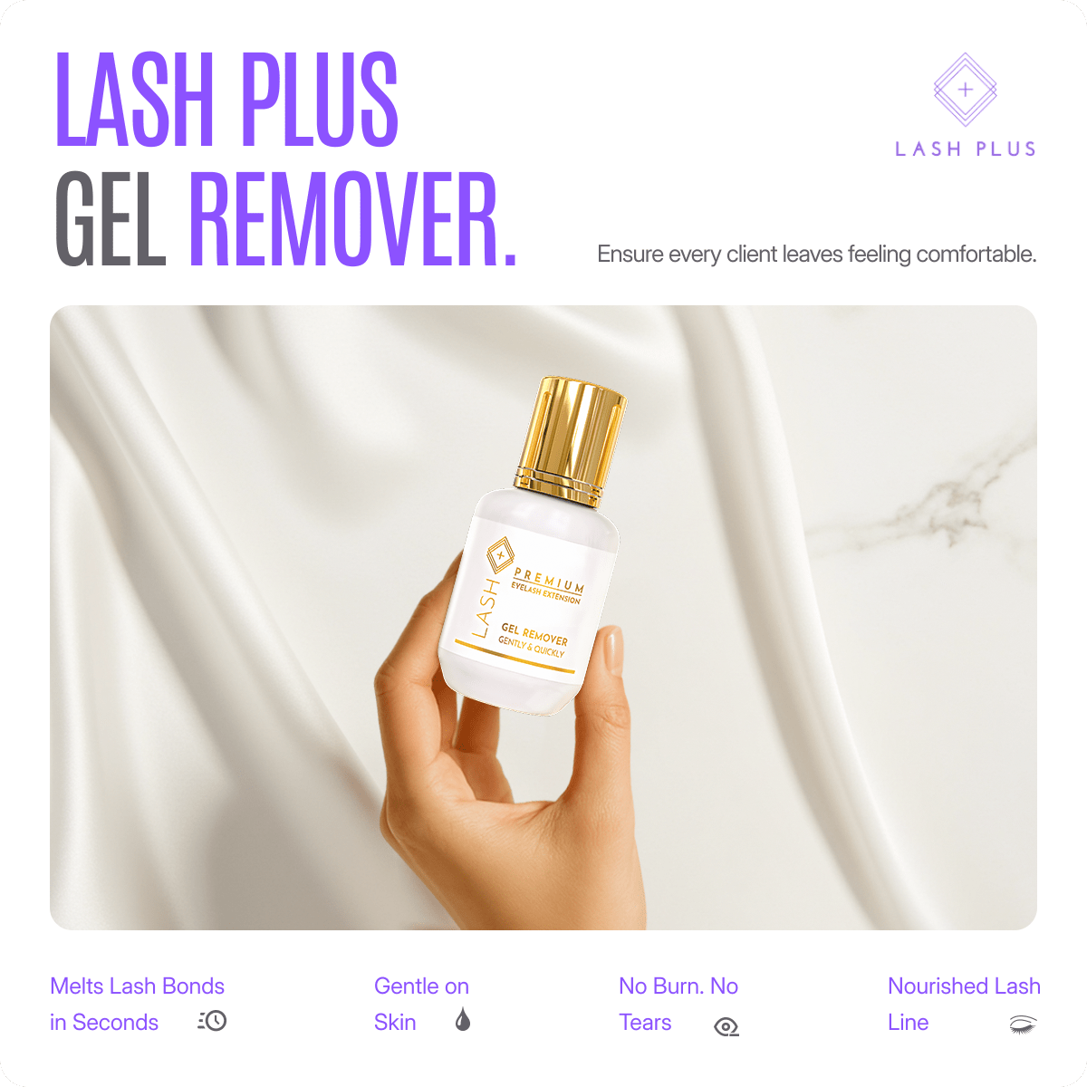 Gel Remover - Lash Plus