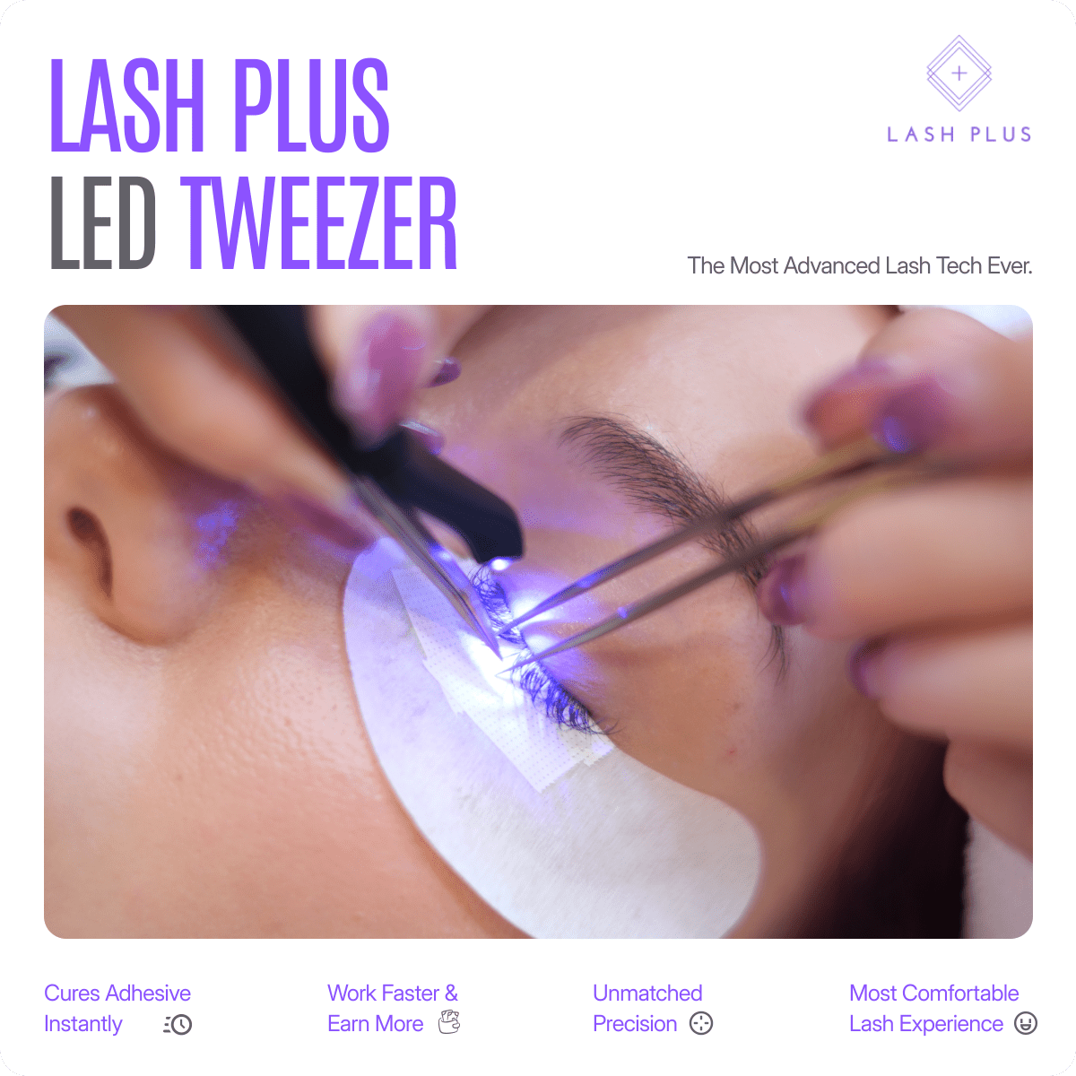 Lash Plus - LED Tweezer Lash Plus - LED Tweezer
