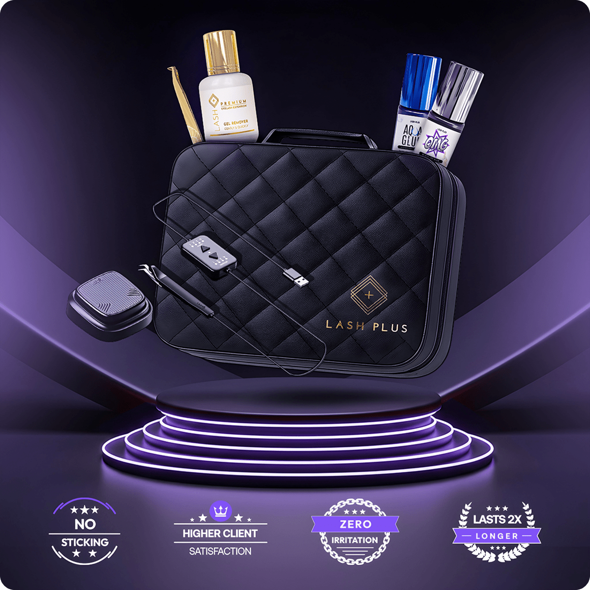 Lash Plus - LED Tweezer Essentials Kit - Lash Plus