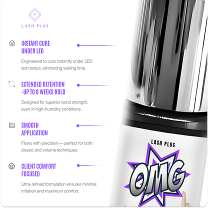 OMG! LED Glue - Lash Plus