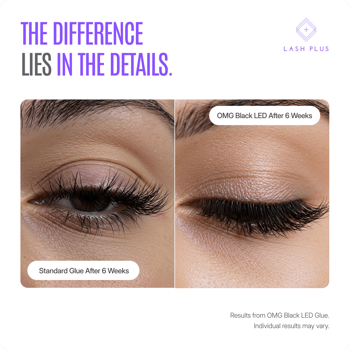 OMG! LED Glue - Lash Plus