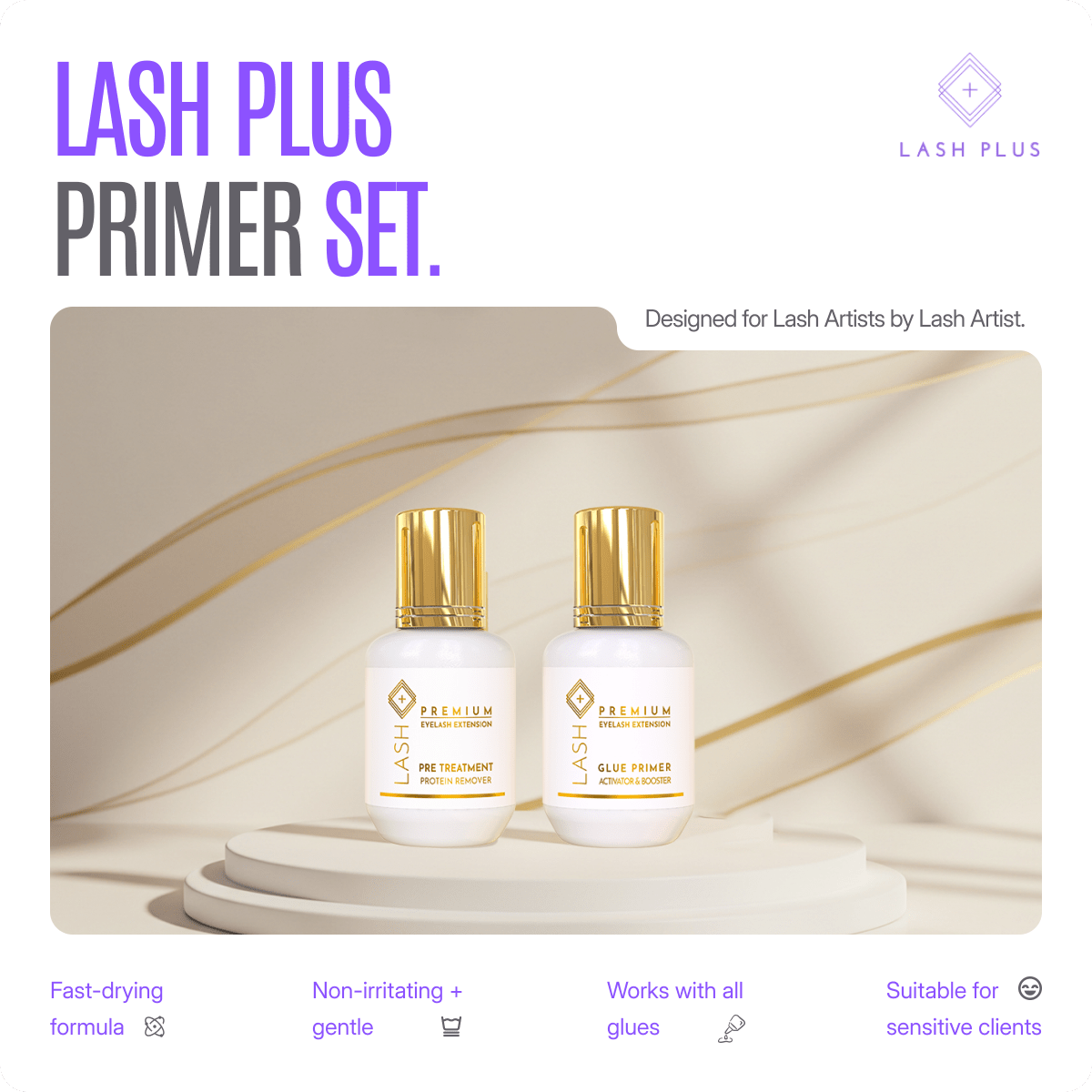 Primer Set - Lash Plus