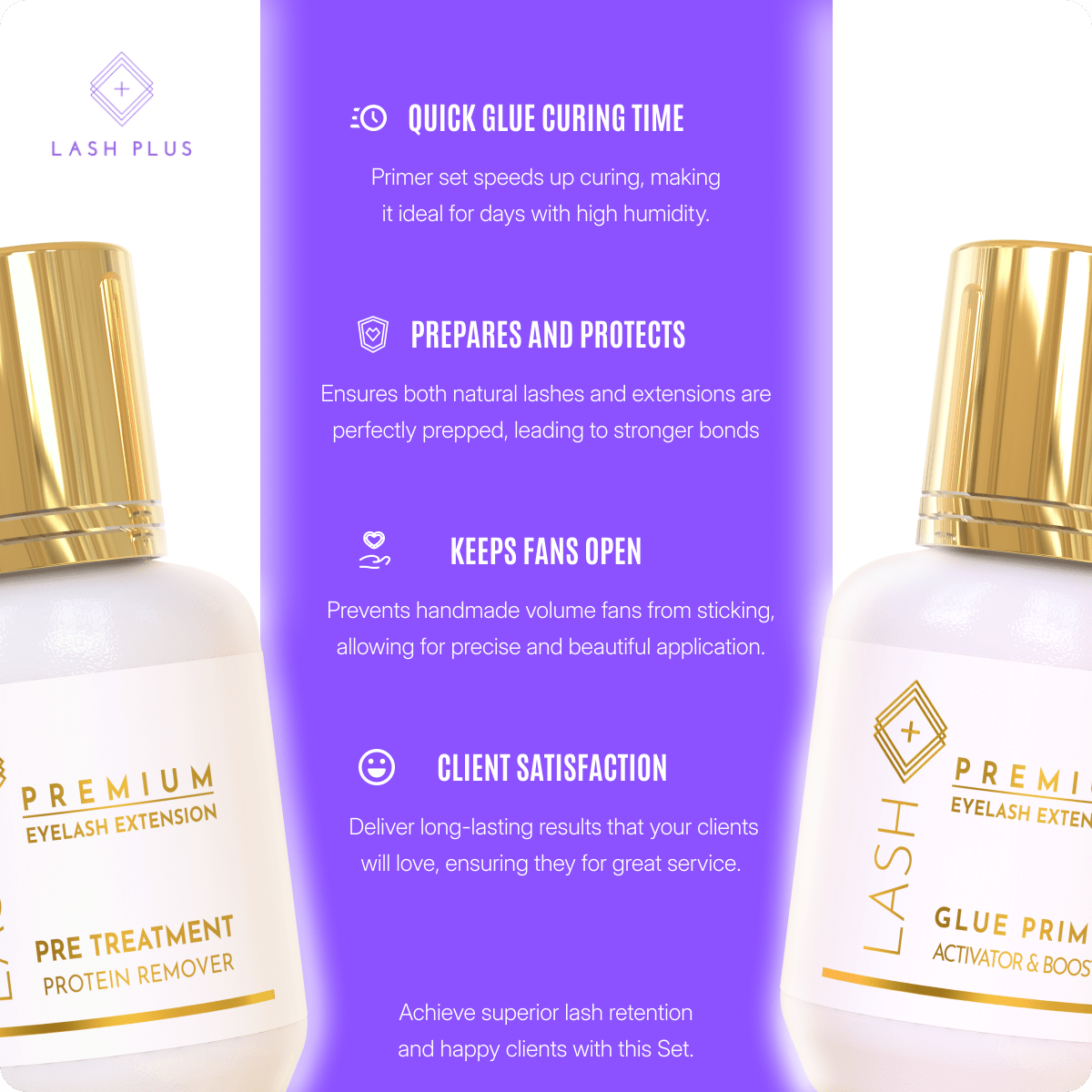 Primer Set - Lash Plus