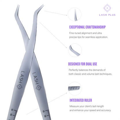 Twin Tweezer Volume & Classic - Lash Plus